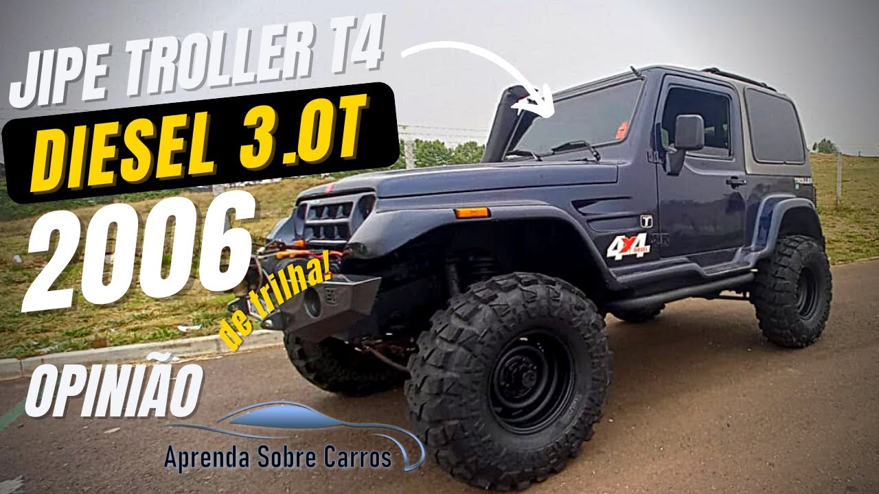 Avaliação e Opinião - Troller t4 3.0 Diesel 2006
