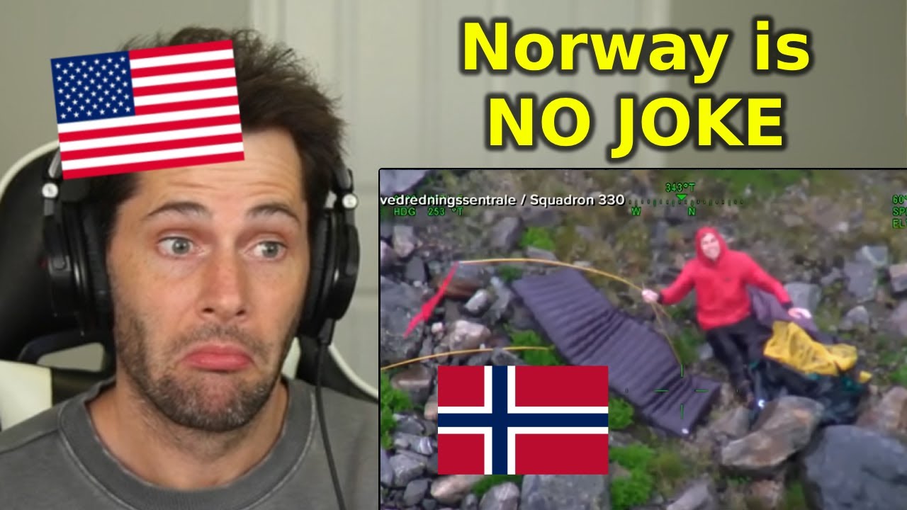 American Man Almost DIES Hiking in Norway | American Reacts