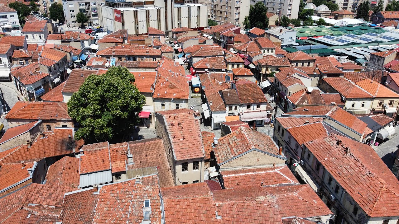 Bitola Macedonia , stara carsija, saat kula 2022