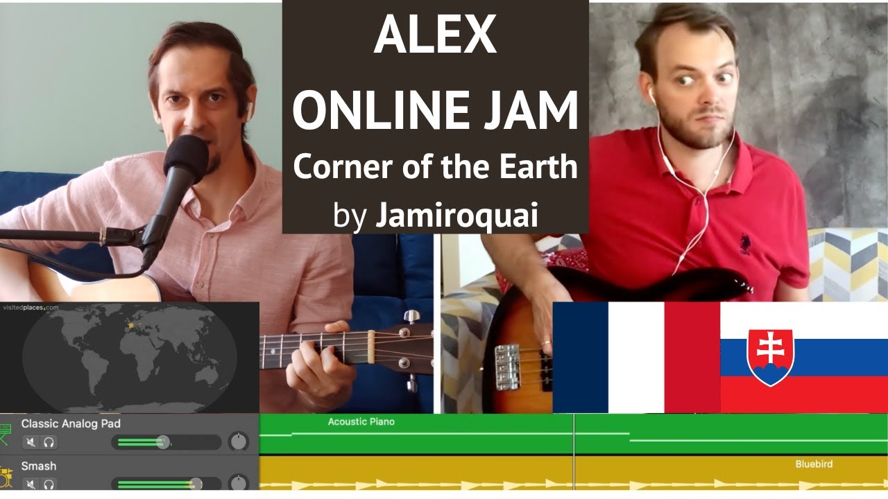 Corner of the Earth by Jamiroquai (cover by Alex online jams).