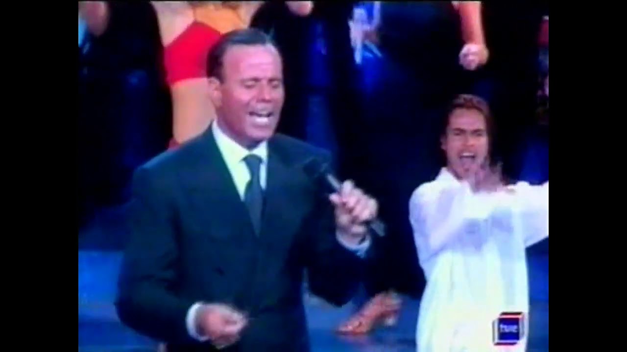 Julio Iglesias agua dulce agua sala (especial mi vida 1998)