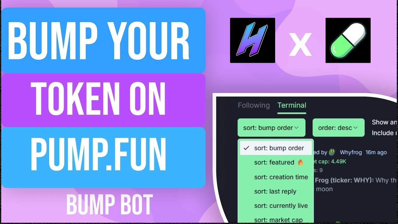 Solana Bump Bot Tutorial: MAXIMIZE Pump.fun Rankings (Full Control Setup)