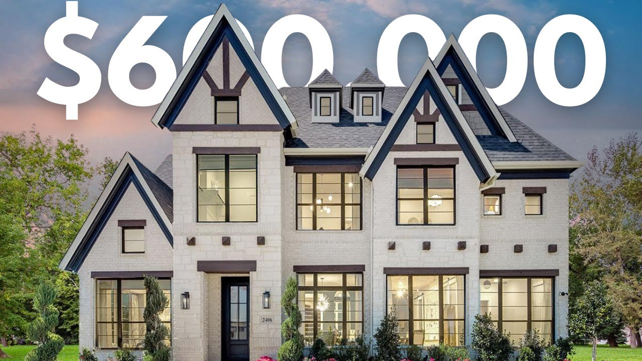 Внутри ПОТРЯСАЮЩЕГО дома от Grand Homes в Мидлотиане, штат Техас.