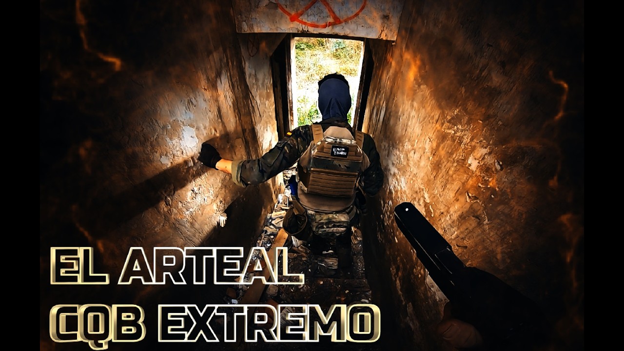 Combate en CQB Extremo - Barracones El Arteal - Airsoft Realista a pistola
