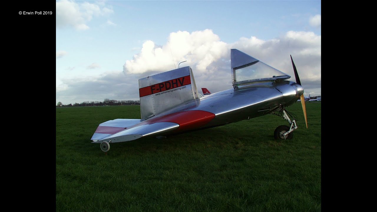 Verhees Delta  D-1 F-PDHV Homebuilt Flying Wing (UFO) Teuge Airport Holland