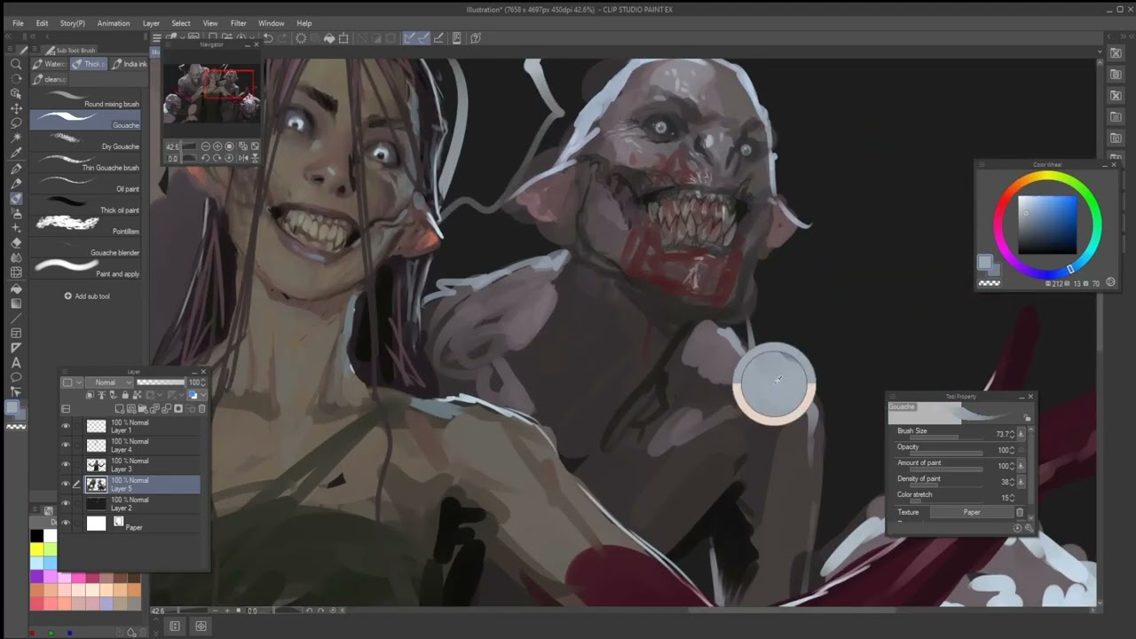letters to the vampire queen illustration