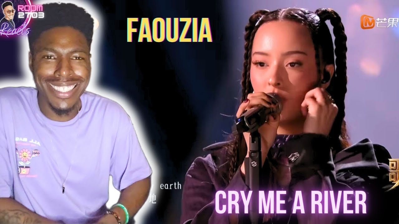 Faouzia Reaction 'Cry Me a River' (The Singer 2024) - She is SUCH a VIBE! 🔥🔥🔥