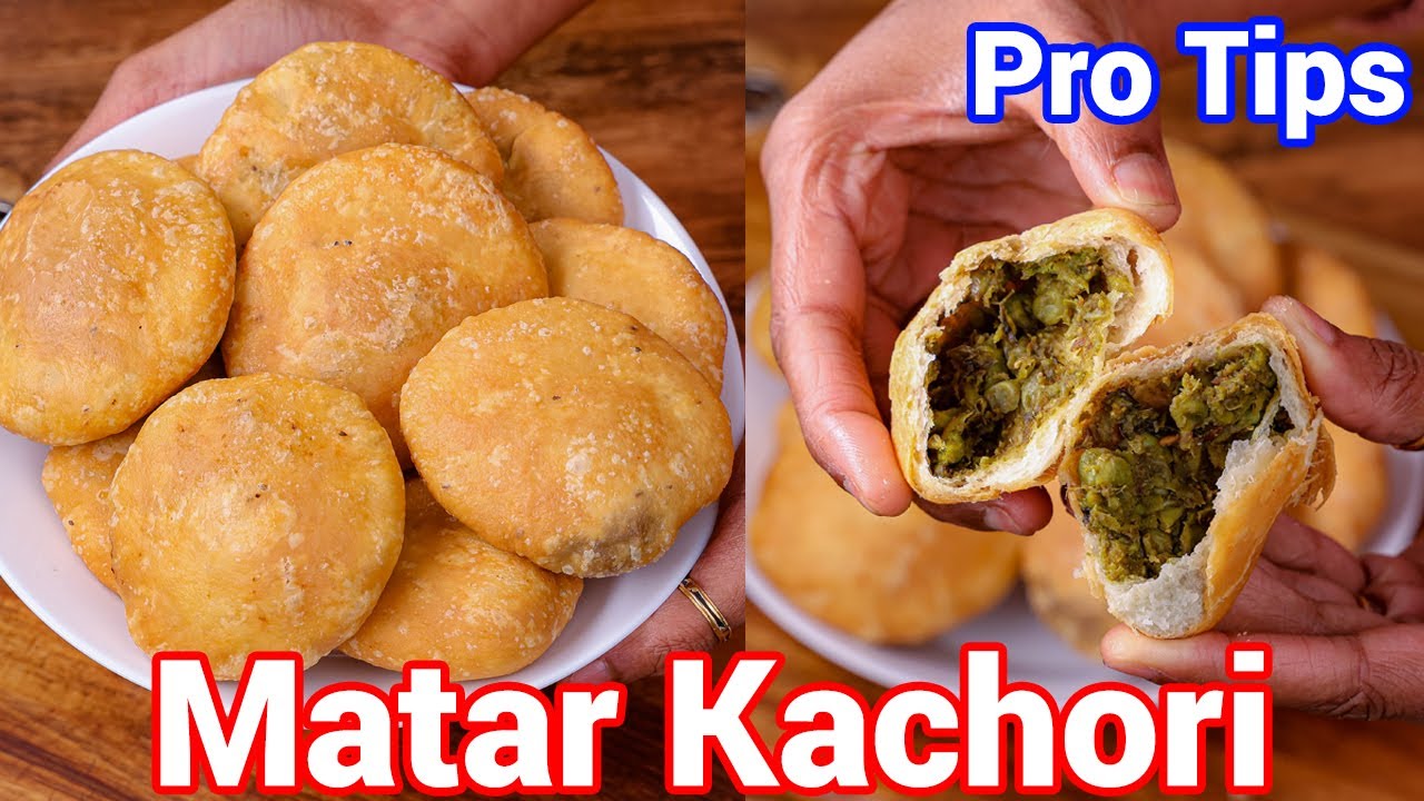 Matar Kachori Recipe - Street Style with Pro Tips for Crispiness | Peas Kachori or Matar Ki Kachori
