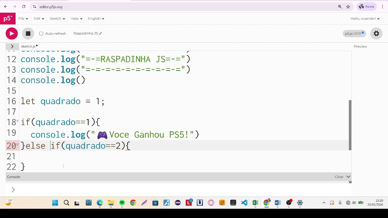Java Script - If Else - Condicional