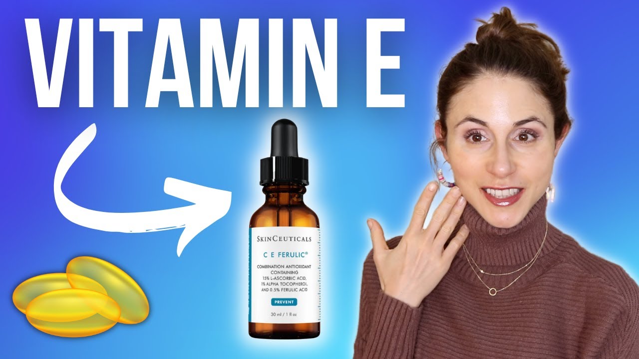 TOP SKIN BENEFITS OF VITAMIN E 😍 DERMATOLOGIST @Dr Dray