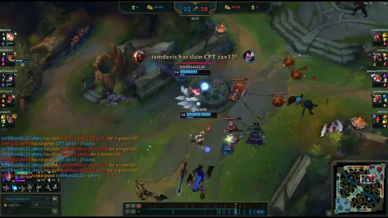 Ahri one shot   Pentakill   SEASON 10