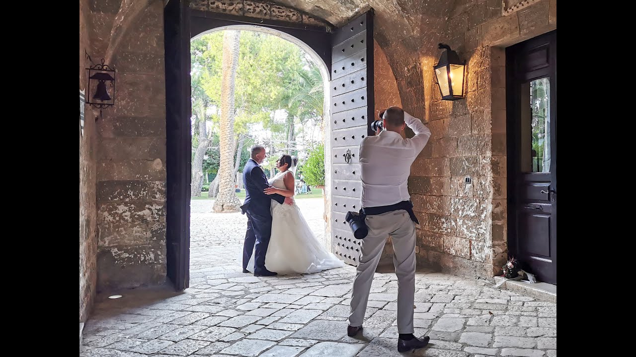 Behind the scenes photographing a wedding in Puglia, Italy by UK photographer Alan Harbord