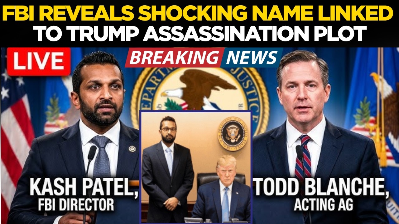 &ldquo;LIVE: Kash Patel's Big Revelations in Trump Shooting Case &mdash; FBI Speaks | Trump Assassination | US