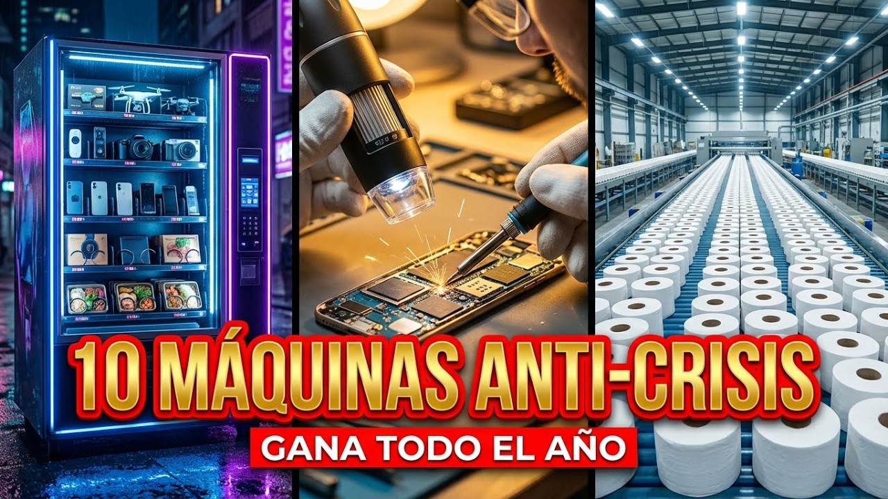 10 MÁQUINAS “ANTICRISIS”: demanda estable todo el año