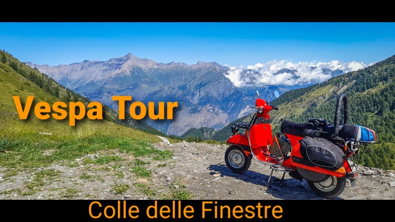 Vespa Tour - Colle delle Finestre (Italian Alps)