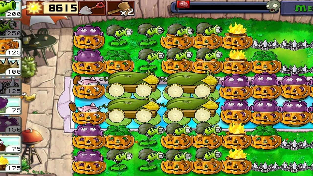 PVZ : Last Stand Endless : 8 - 11 Flags Completed