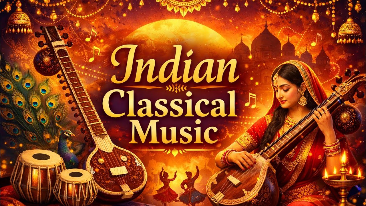 Indian Classical Instrumental Music | Peaceful Ragas for Relaxation & Meditation | MUSIC LYF