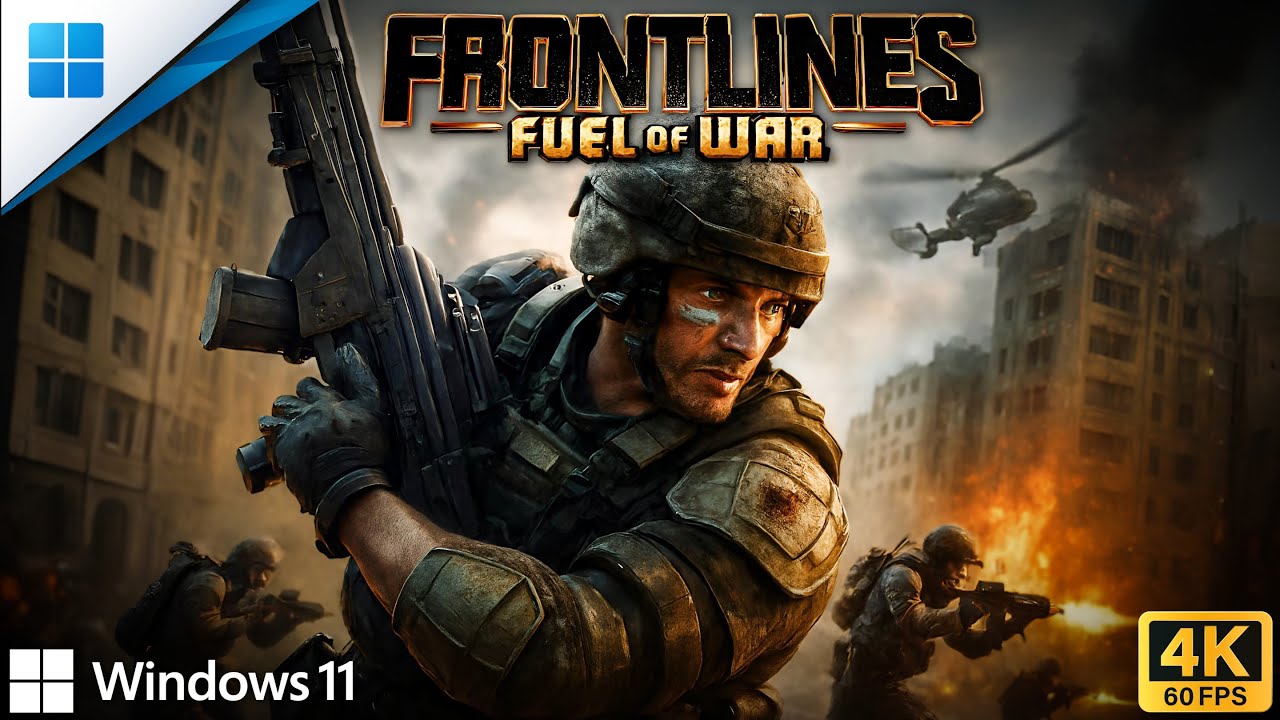 Frontlines: Fuel of War - PC Gameplay | 4K 60FPS RTX Ultra Graphics