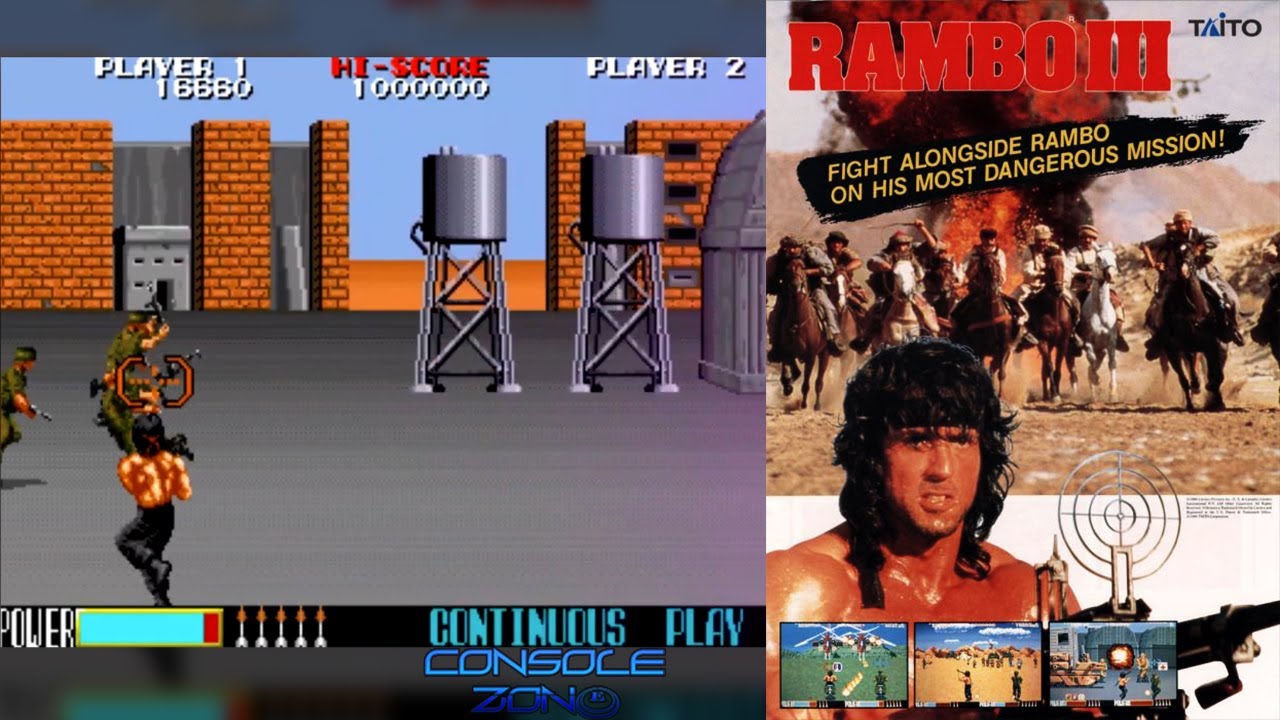 Rambo 3 (MAME) - прохождение игры