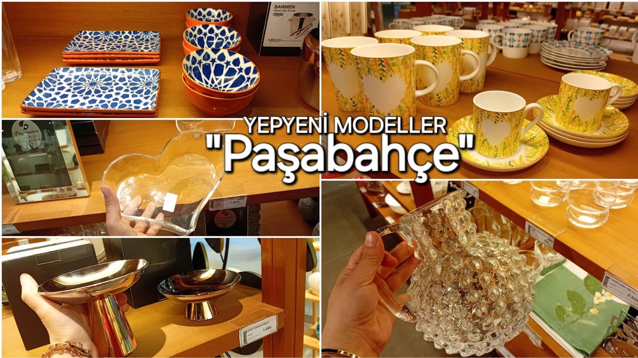 PAŞABAHÇE MAĞAZASINDA🌸 MUHTEŞEM ÜRÜNLER‼️FARKLI MODELLER💯