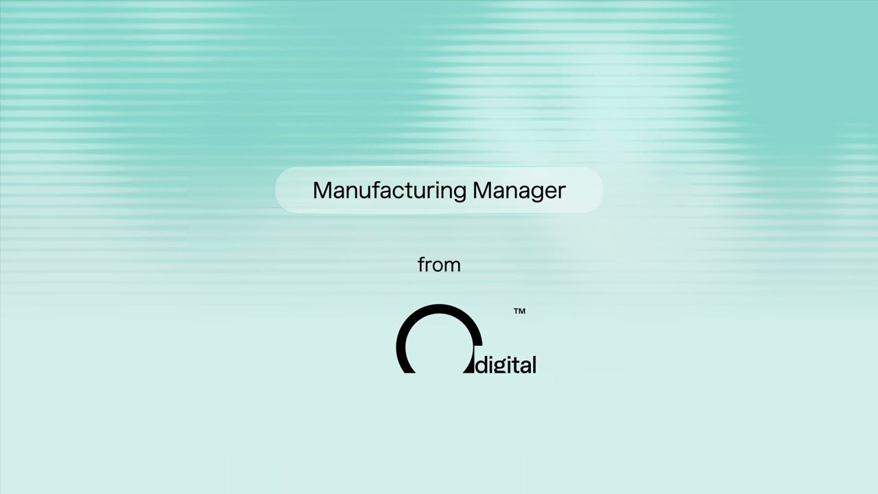 Manufacturing Manager from Orise Digital