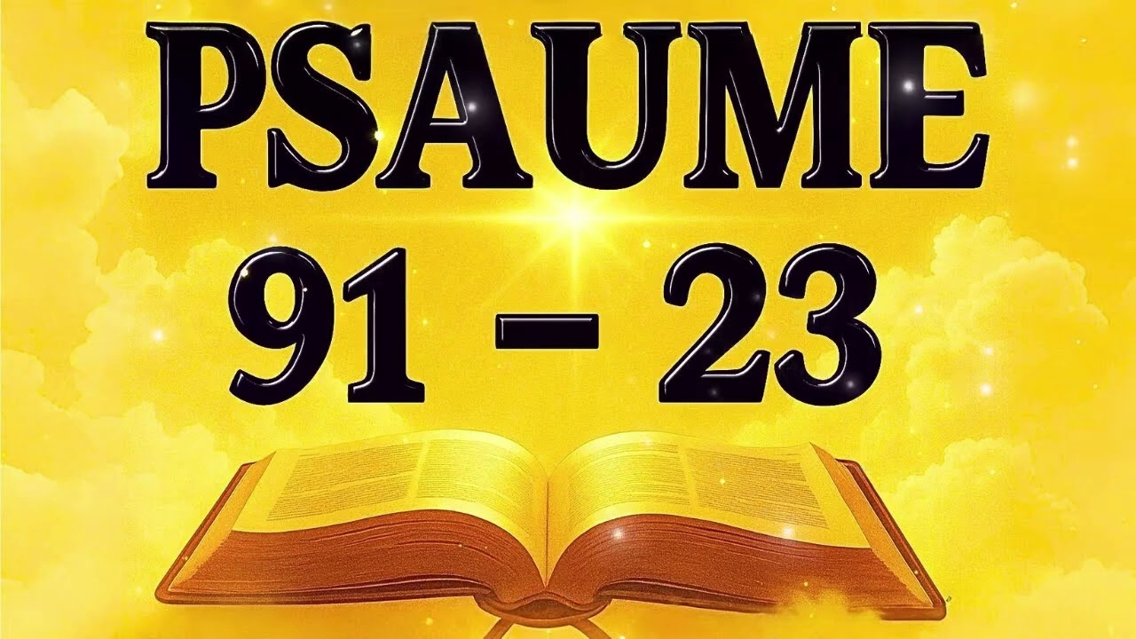 PRIÈRE DU 31 JANVIER - PSAUME 91 et PSAUME 23 - L'une des PRIÈRES LES PLUS PUISSANTES de la BIBLE.
