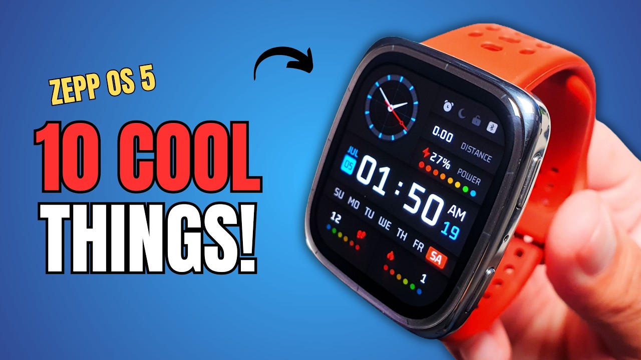 10 Cool Things To Do with Amazfit Active 2 Square!