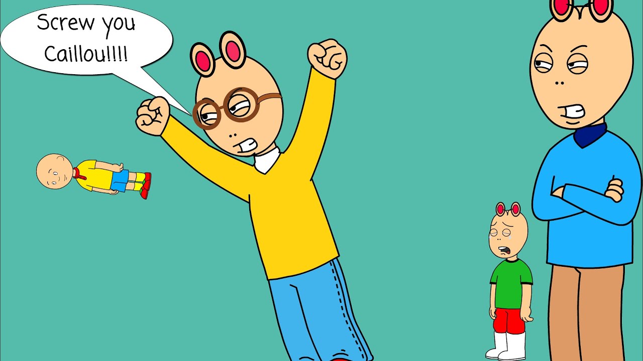 Arthur Destroys Joseph's Caillou Doll/Grounded