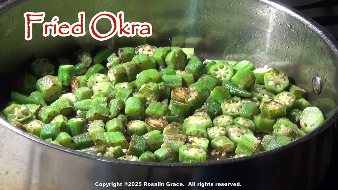 This Is How I Like My Fried Okra 
