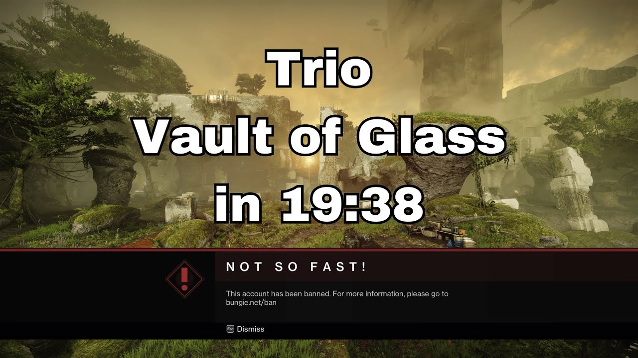 Destiny 2: Trio VoG in 19:38 (PB)