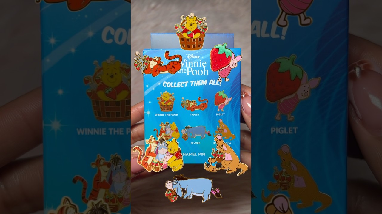 Which Winnie the Pooh pin is your favorite? 🧸🤍 #disneypintrading #disneypin