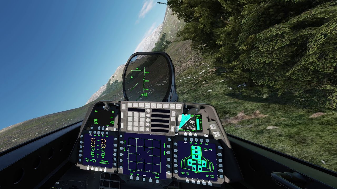 The F-22 Is A Lowfly MONSTER - DCS World