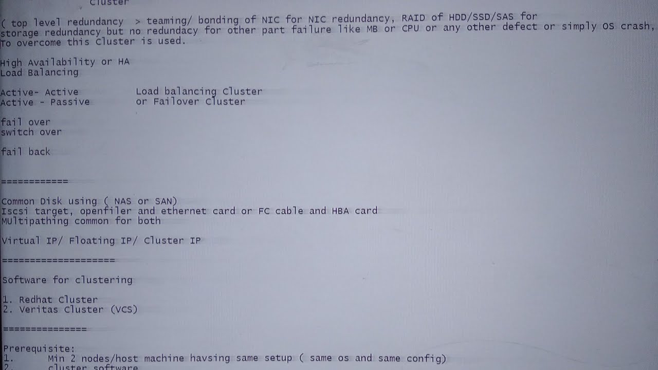 Linux Clustering Tutorial in Hindi 02