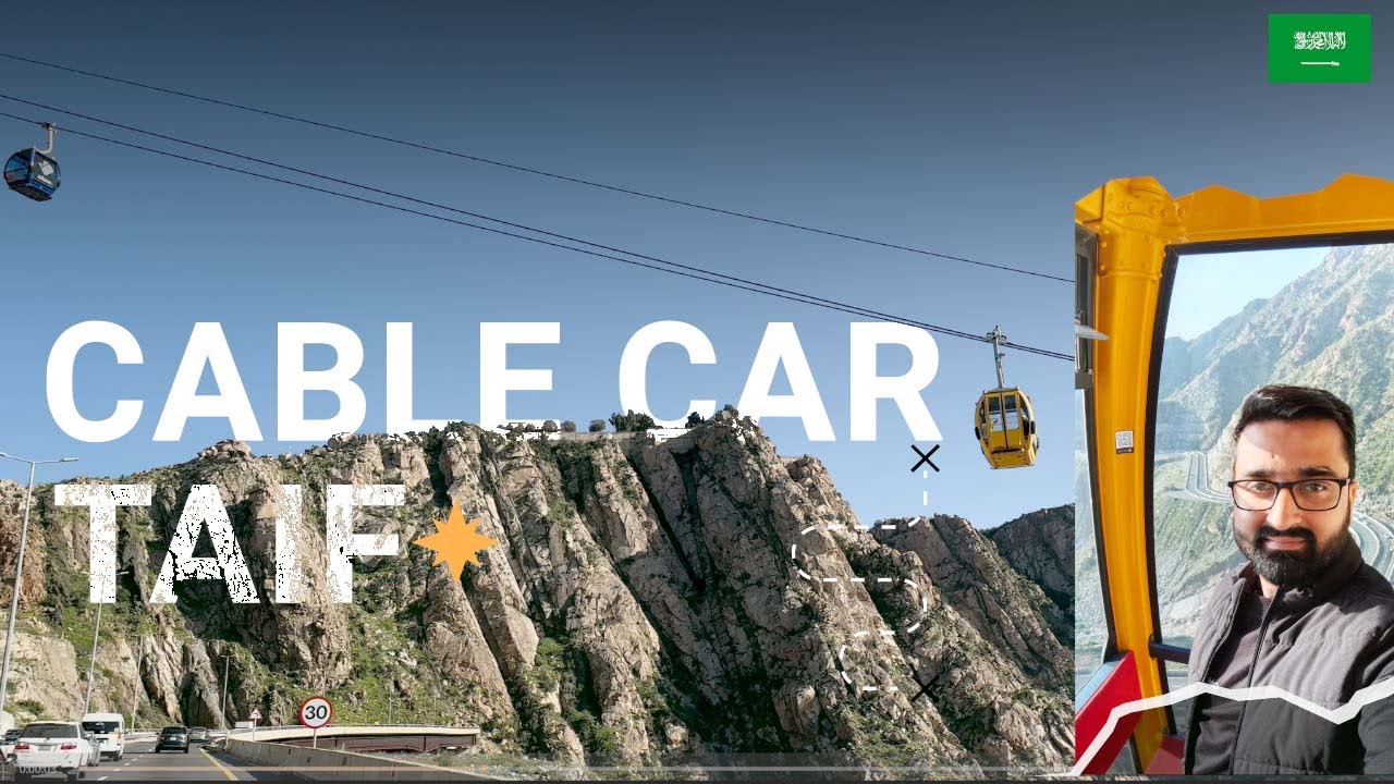 Taif Cable Car and Toboggan ride, Unreal Views of Al Hada Mountain [4k] [2024]