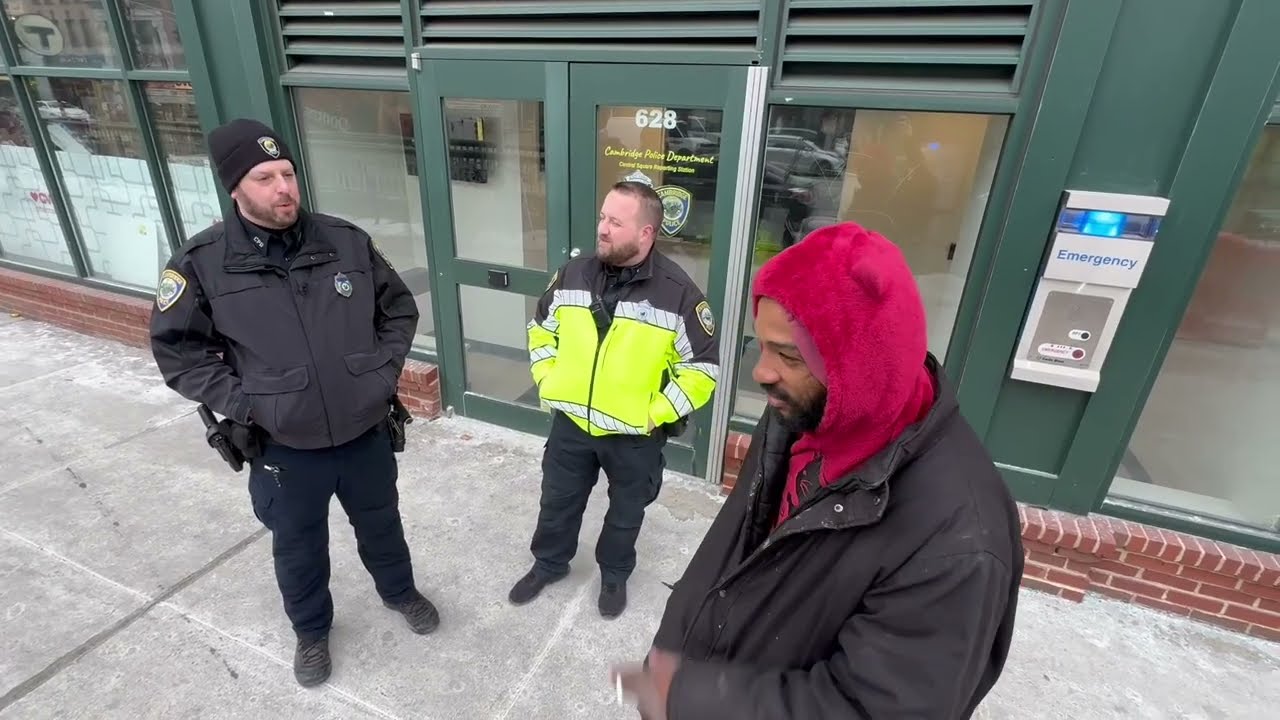 Cambridge Police Department's Approach In Central Square