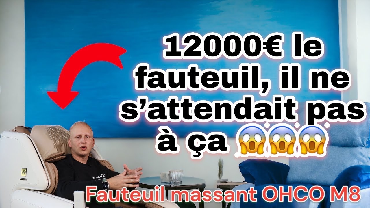 OHCO M8 : Le Fauteuil Massant d’Exception – Test par notre Expert