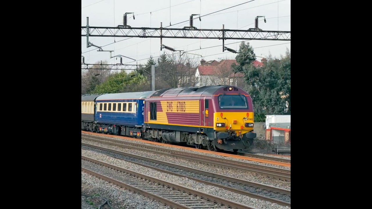 RIP 67003, the First of the Gang to Die  #class67  #67003