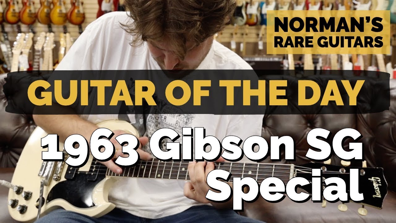 Guitar of the Day: 1963 Gibson SG Special | Norman's Rare Guitars