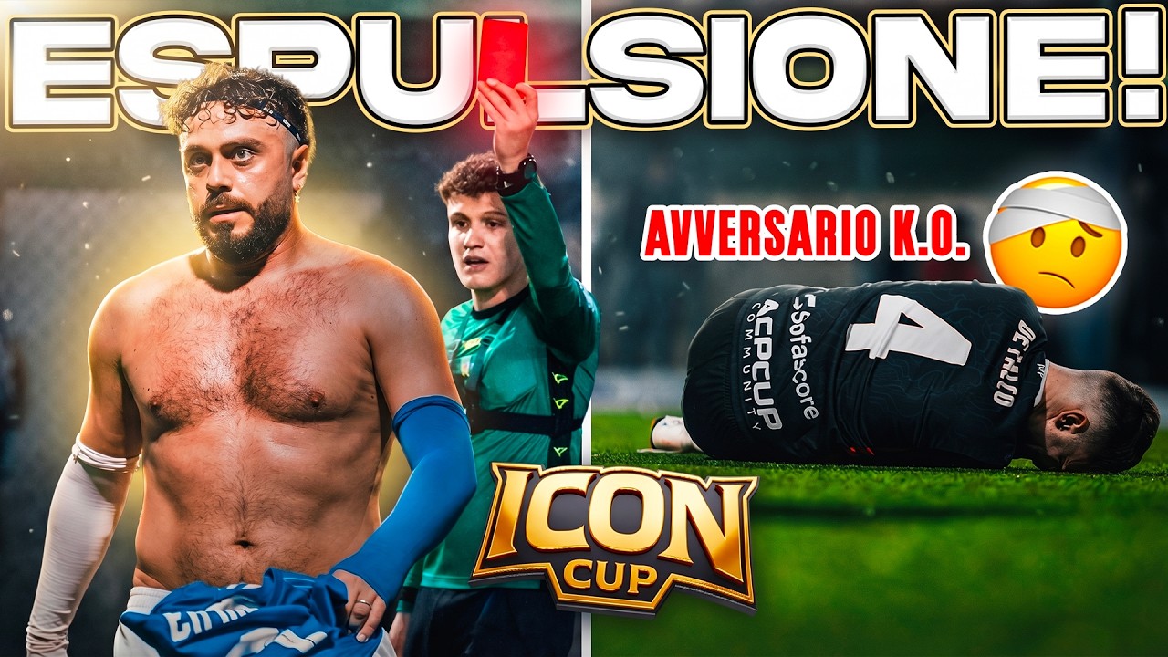 🟥 ESPULSIONE SHOCK!!! 😱 TORNEO 8vs8 | ICON CUP 🏆
