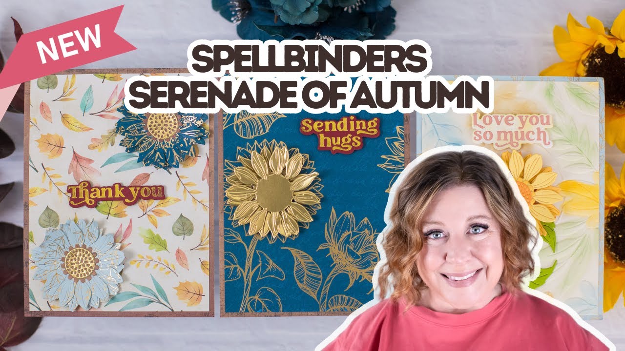 NEW Spellbinders Serenade of Autumn