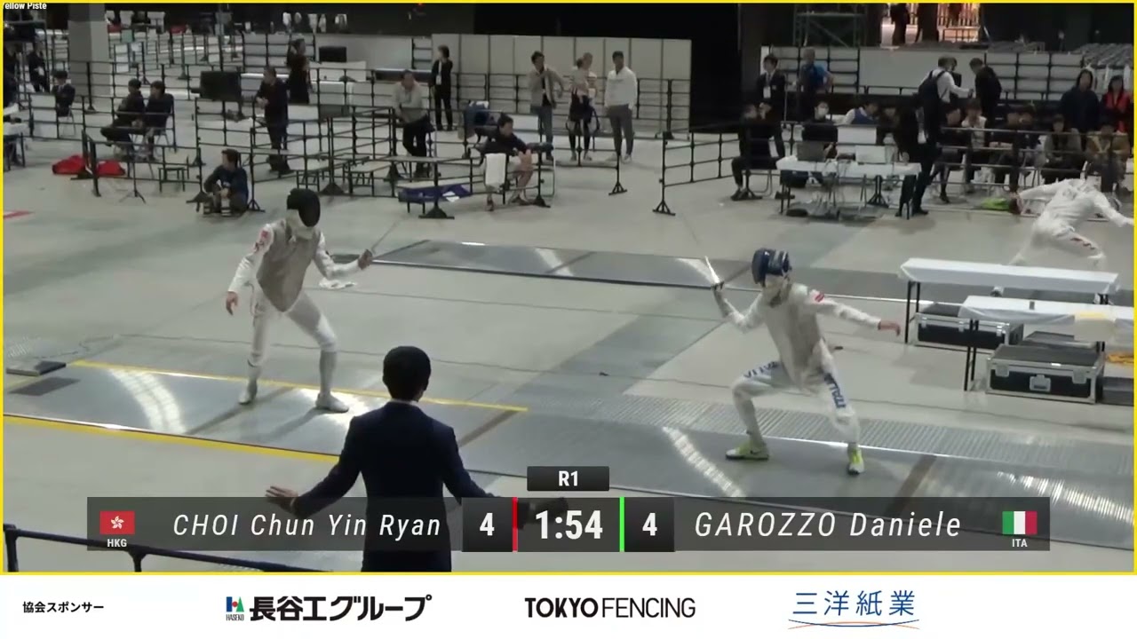 Tokoname World Cup 2023 SMF - L32 - Ryan Choi HKG v Daniele Garozzo ITA
