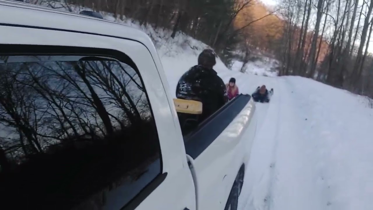 Truck Sledding