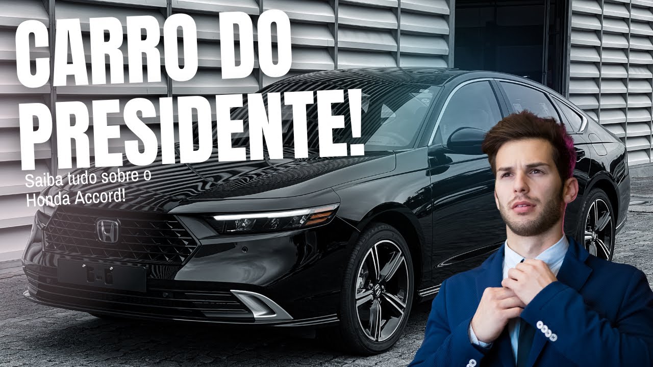 Honda ACCORD - O Sedan Híbrido mais Tecnológico do Brasil!