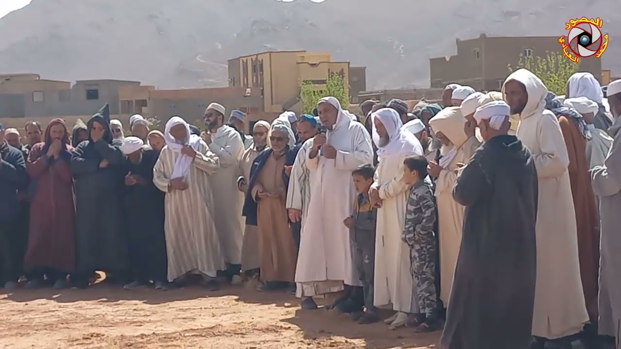 مراسيم تشييع جثمان المرحوم الحاج محمد صديقي بمقبرة واكليم