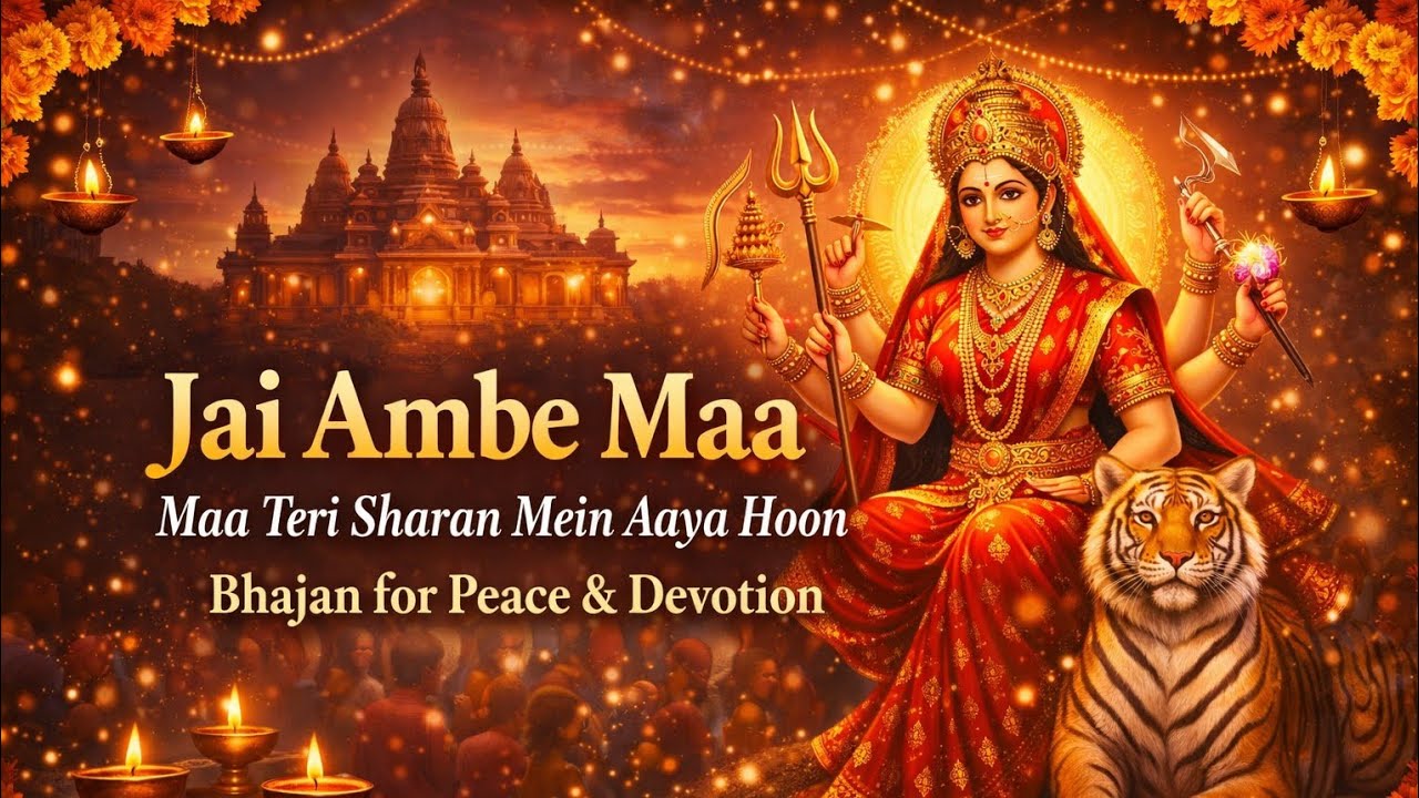 Jai Ambe Maa | Maa Teri Sharan Mein Aaya Hoon | Bhajan for Peace & Devotion ✨
