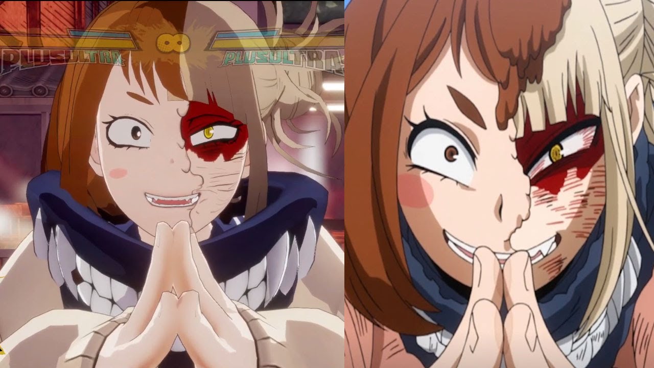 Himiko Toga Ochaco Uraraka Transformation Mod Showcase My Hero One's Justice 2