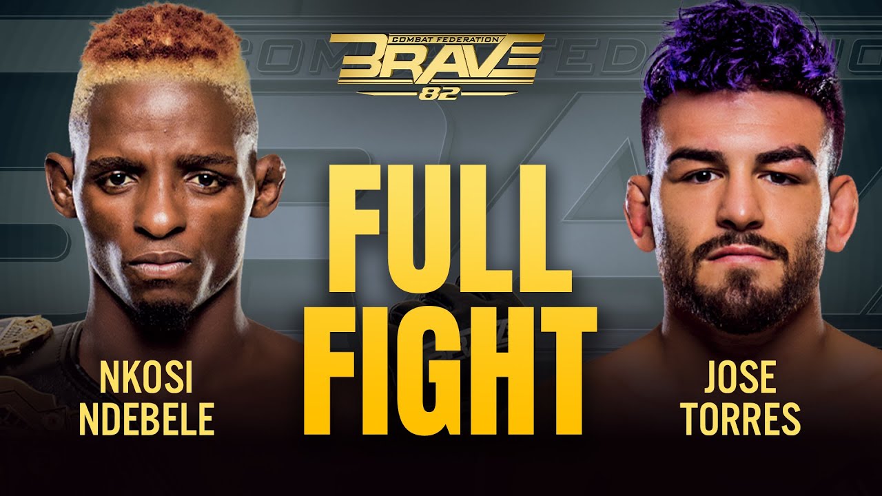 Nkosi Ndebele vs Jose Torres | Full Fight | BRAVE CF 82
