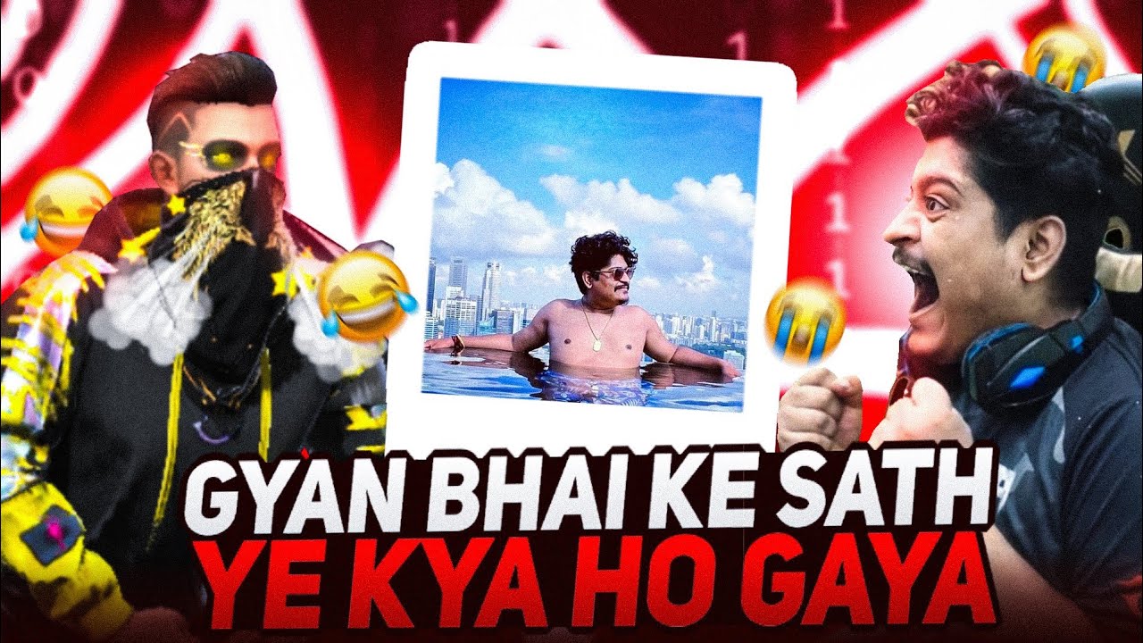 SATVIK vs GYAN Bhai🤩 in Live CS Rank🔥 Funny Match😂