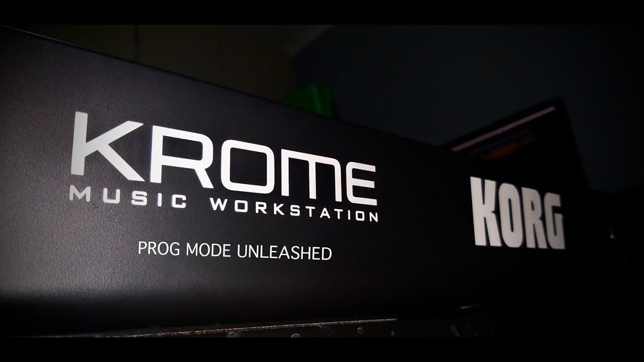 Korg Krome quick access Programs
