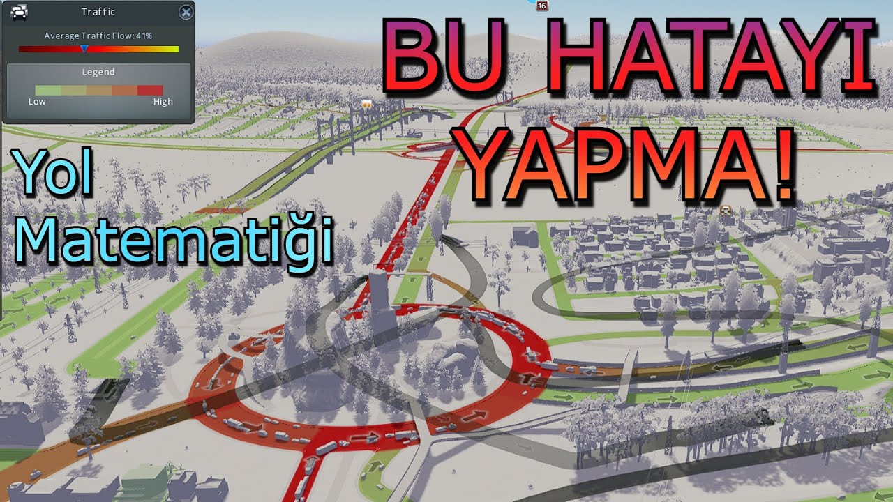 MODSUZ Trafik Rehberi | Cities Skylines [Türkçe]